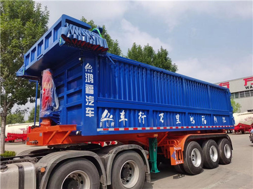 9米后翻自卸半掛車